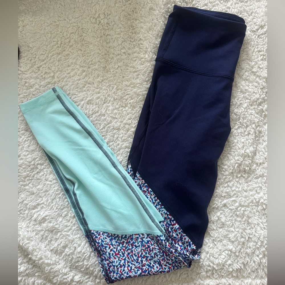 Blue Workout leggings
